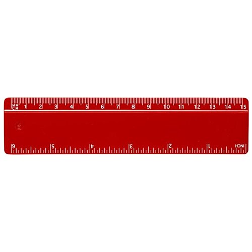 Additional Image 1 - a red ruler on a white background