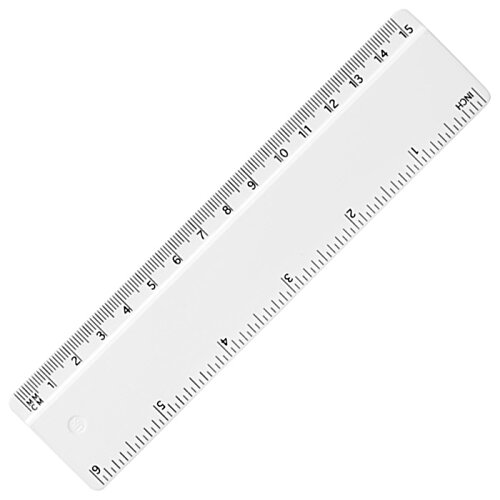 Additional Image 4 - a white ruler with black and white markings