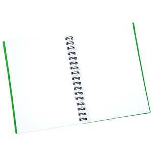 Additional Image 1 - a white notebook with black lines