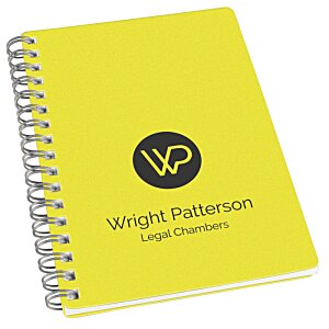 Additional Image 12 - a yellow spiral bound notebook