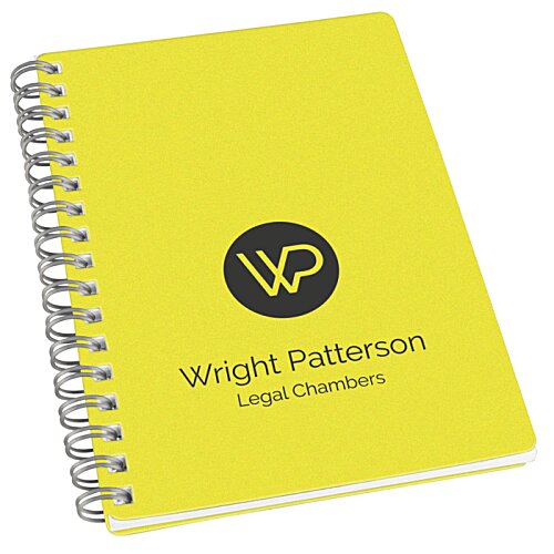 Additional Image 12 - a yellow spiral bound notebook