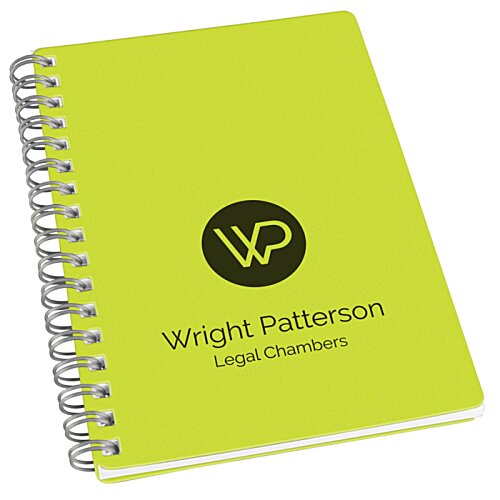 Additional Image 5 - a yellow spiral bound notebook