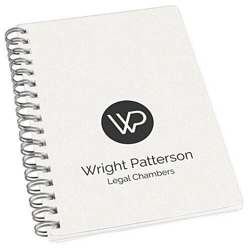Additional Image 6 - a white spiral bound notebook