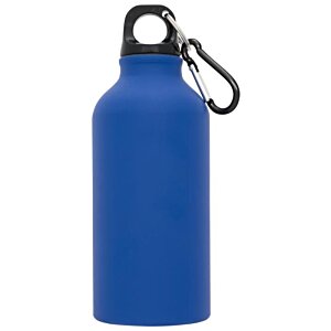 Additional Image 2 - a blue water bottle with a black ring