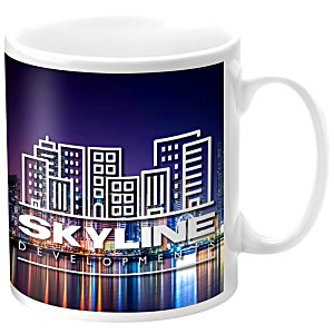Additional Image 3 - a mug with a picture of a city