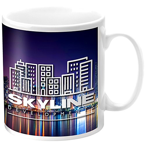 Additional Image 3 - a mug with a picture of a city