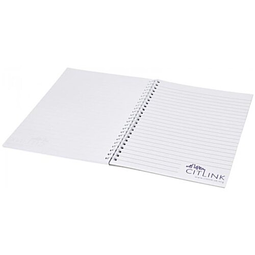 Additional Image 1 - a white open book with a black stamp