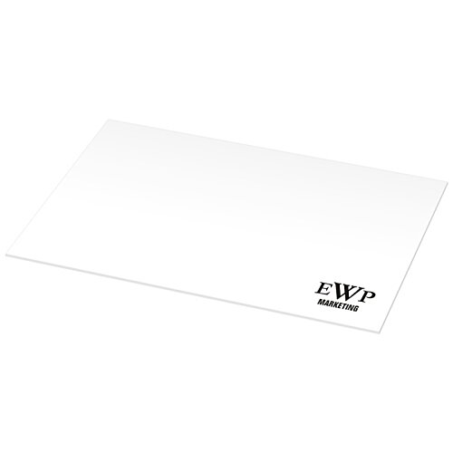 Additional Image 1 - a white rectangular object with a black logo