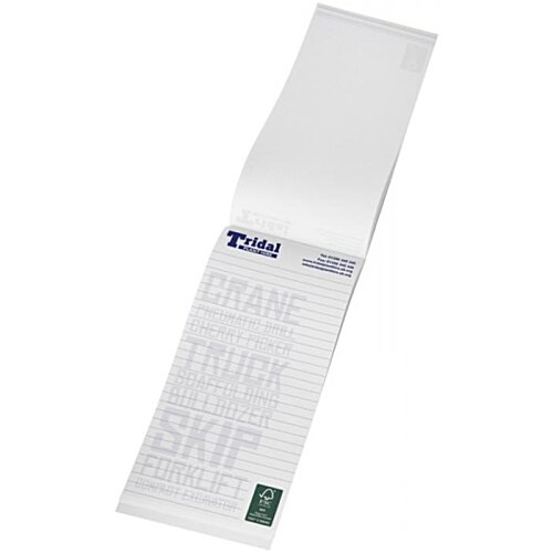 Additional Image 1 - a white paper with blue writing