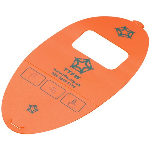 Additional Image 3 - an orange object with a white background