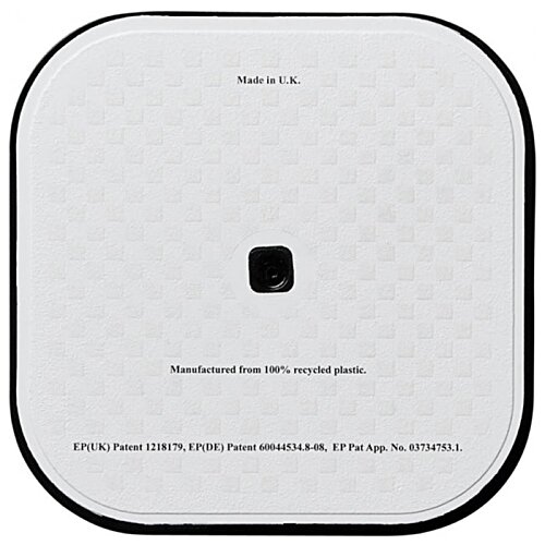 Additional Image 2 - a white square with black square