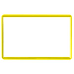 Additional Image 1 - a yellow rectangle with a white background
