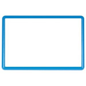 Additional Image 5 - a blue rectangle with a white background