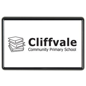 Additional Image 6 - a white rectangular sign with black text