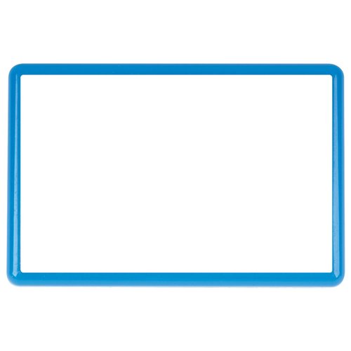Additional Image 5 - a blue rectangle with a white background