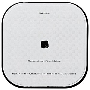 Additional Image 3 - a white square with black square