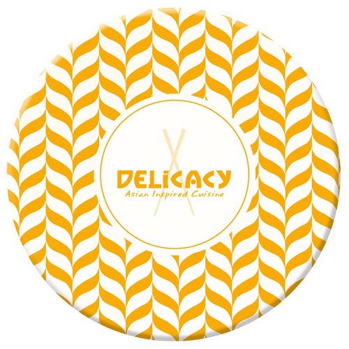 Additional Image 1 - a yellow and white circle with text