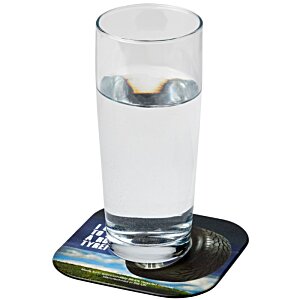 Additional Image 1 - a glass of water on a coaster
