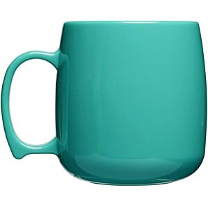 Additional Image 2 - a blue mug with handle