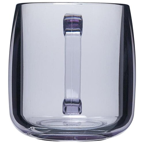 Additional Image 3 - a clear glass with a white handle
