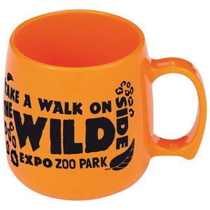Additional Image 4 - an orange mug with black text