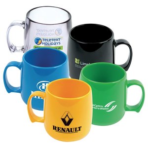 Additional Image 3 - a group of different colored mugs