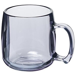Additional Image 3 - a clear glass cup with handle