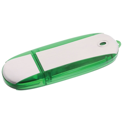 Additional Image 1 - a green and white usb flash drive