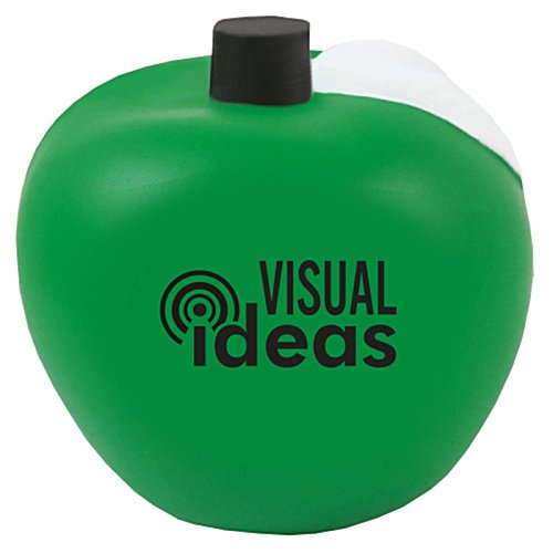 Additional Image 4 - a green apple shaped object with black text