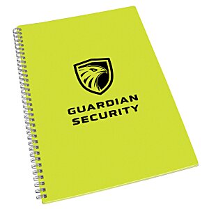 Additional Image 4 - a yellow notebook with black text