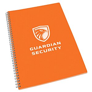 Additional Image 8 - an orange notebook with white text