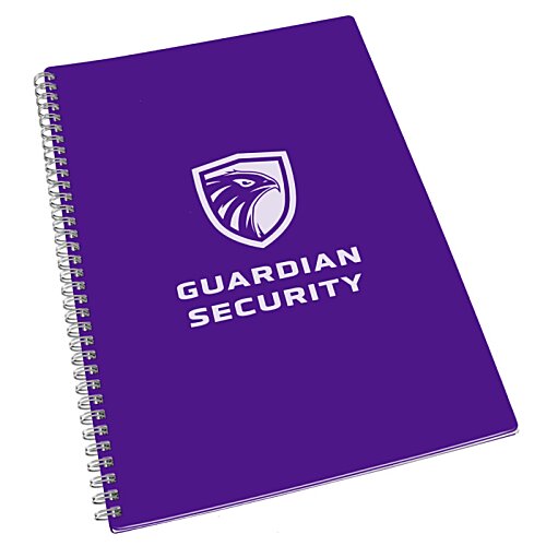 Additional Image 9 - a blue notebook with white text