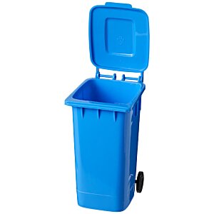 Additional Image 2 - a blue bin with a lid