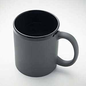 Additional Image 3 - a black mug with a handle
