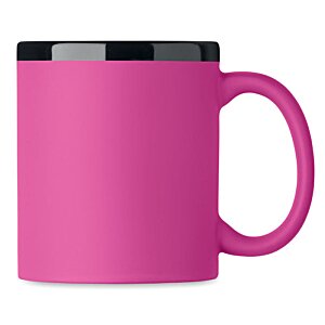 Additional Image 4 - a pink mug with a handle