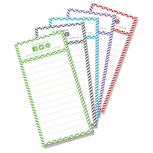 Additional Image 3 - a group of colorful lined notepads