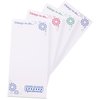 View Image 2 of 2 of Slimline 50 Sheet Notepad - Flowers Design
