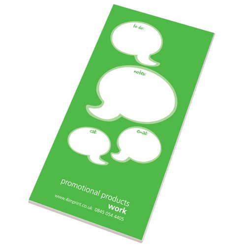 Additional Image 3 - a green rectangular object with white speech bubbles
