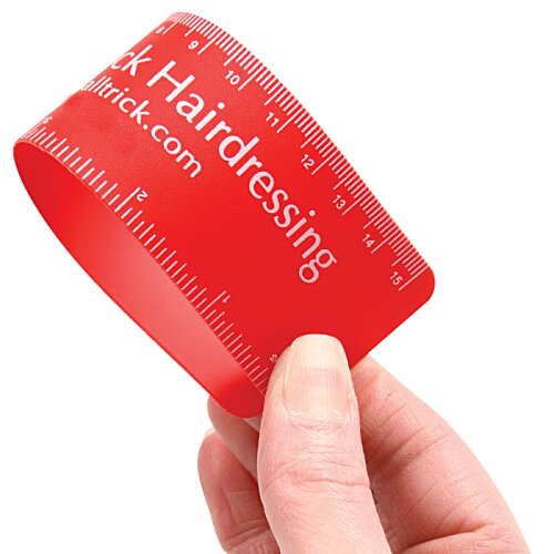 Additional Image 7 - a hand holding a red plastic wristband
