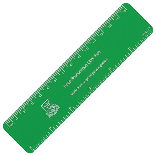 Additional Image 4 - a green ruler on a white background