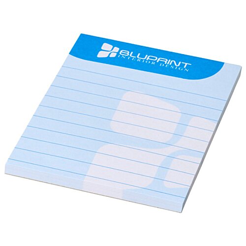 Additional Image 3 - a blue and white notepad