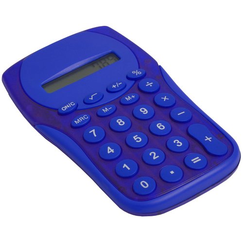 Additional Image 1 - a blue calculator with a small screen
