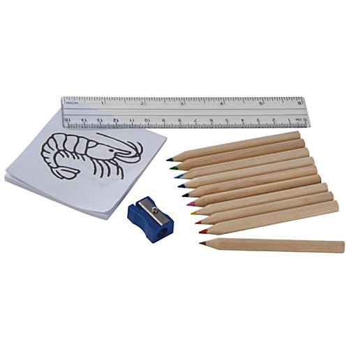 Additional Image 1 - a group of pencils and a ruler