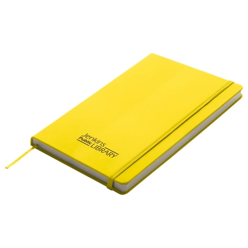 Additional Image 3 - a yellow notebook with a cord