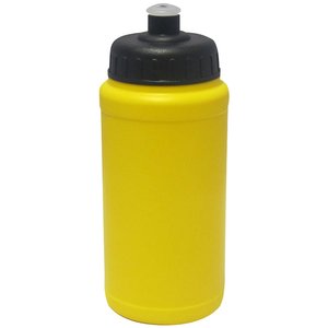 Additional Image 2 - a yellow water bottle with a black lid