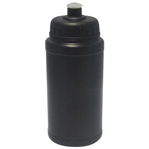 Additional Image 8 - a black plastic bottle with a white cap