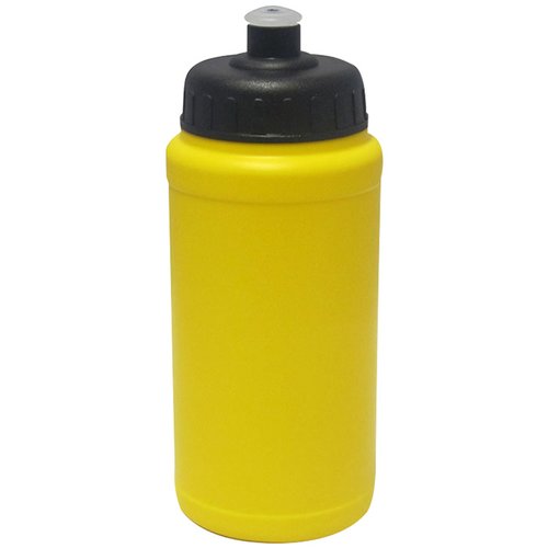 Additional Image 2 - a yellow water bottle with a black lid