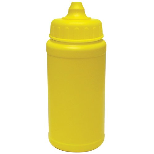 Additional Image 1 - a yellow plastic bottle with a lid