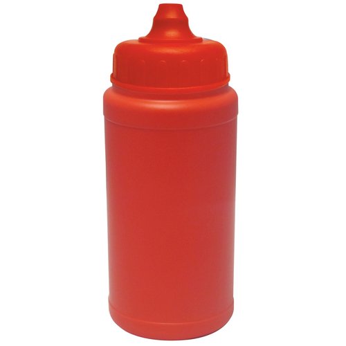 Additional Image 3 - a red plastic bottle with a lid