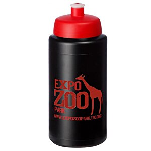 Additional Image 1 - a black and red water bottle